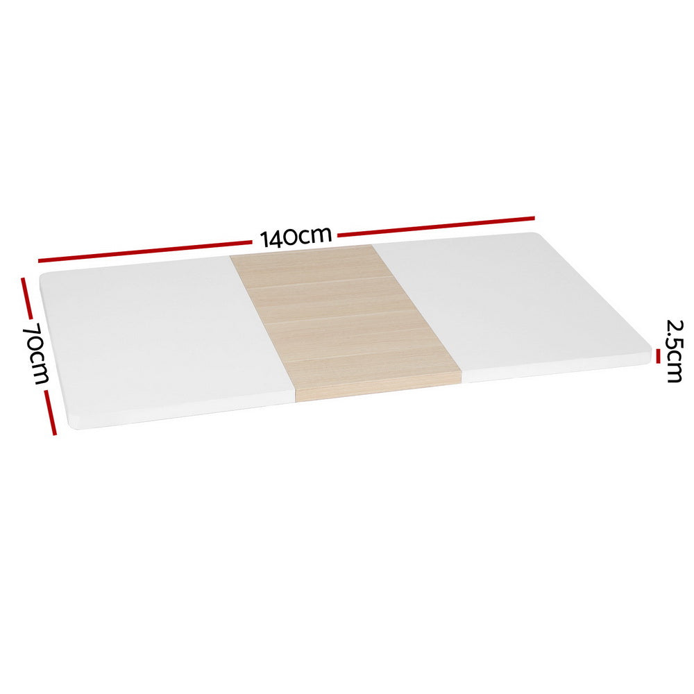 Artiss 140cm Desk Top White Pine Eco-Friendly