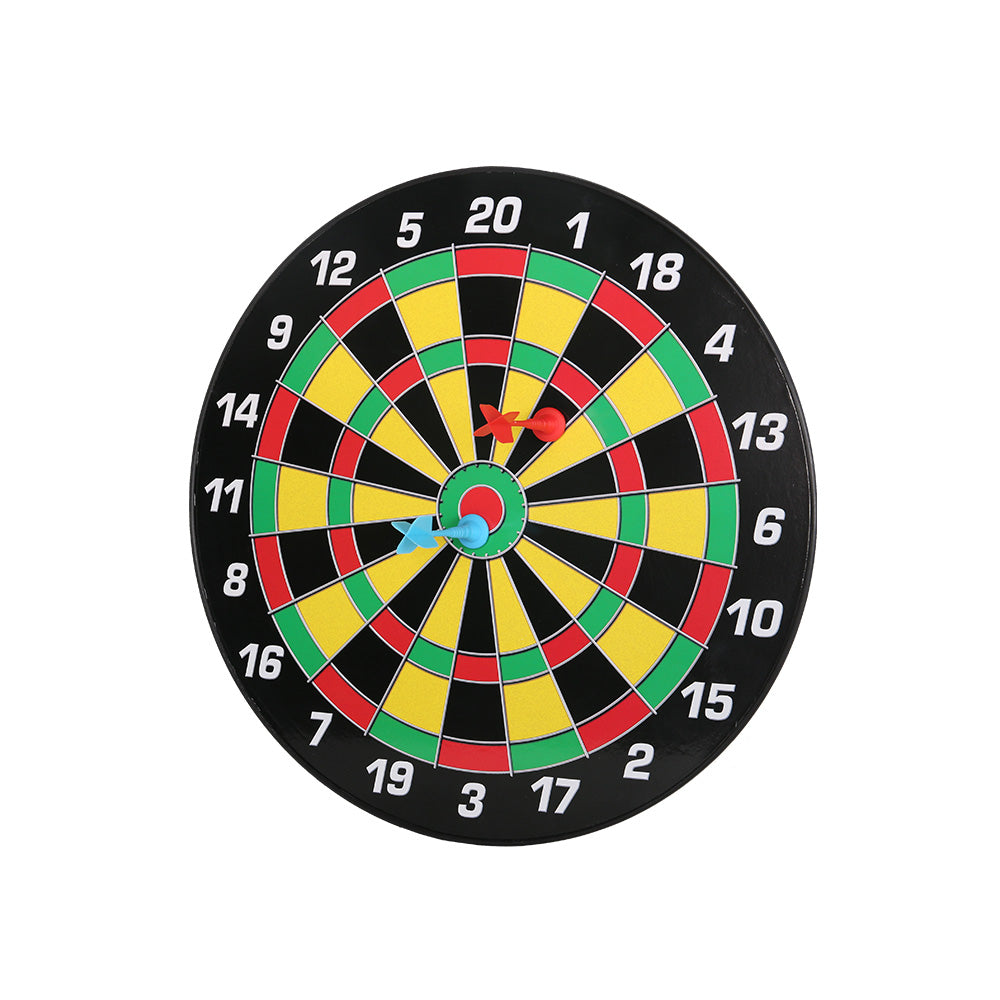Magnetic Dartboard 16" Kids Toy Gift Red/Black