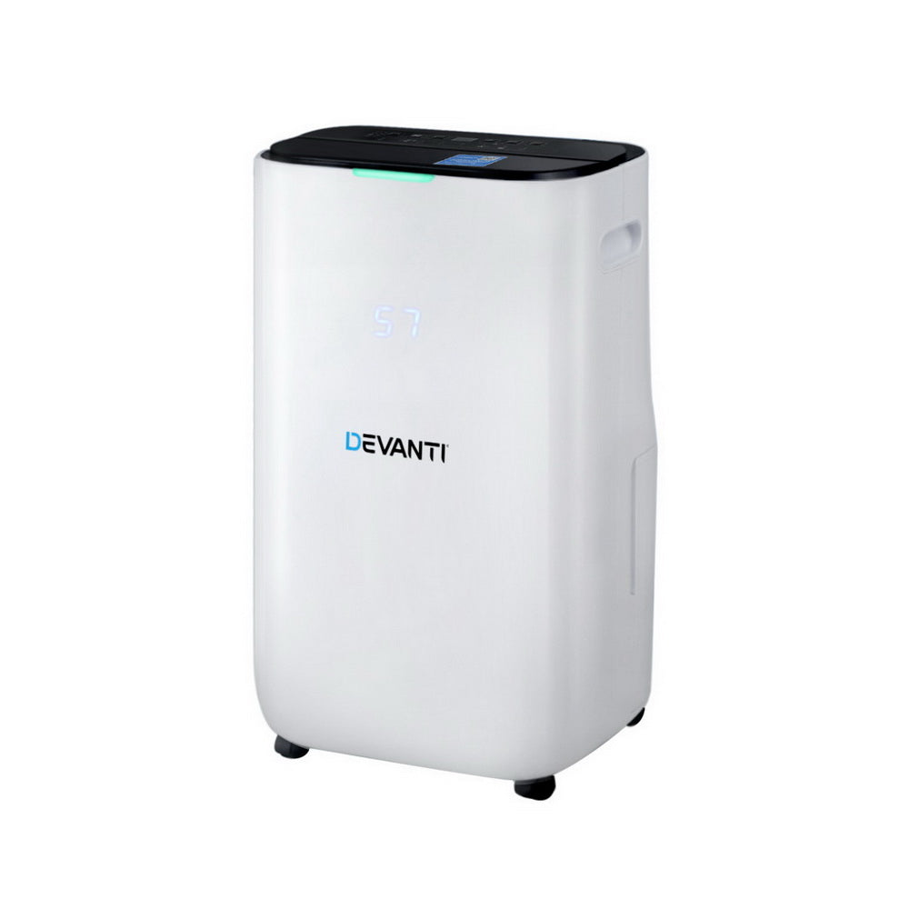 Devanti 20L Dehumidifier 3-in-1 Air Purifier White