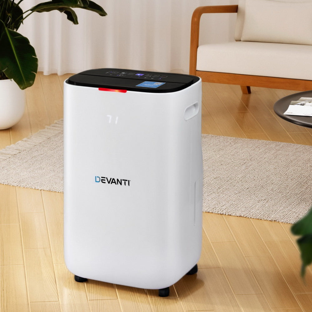 Devanti 20L Dehumidifier Air Purifier White