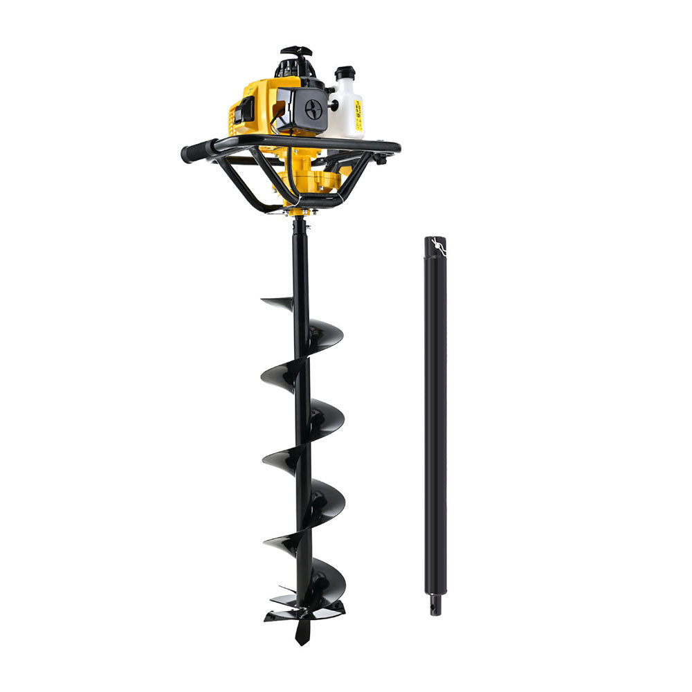 82CC Heavy-Duty Post Hole Digger Set, Vertical Gearbox - Giantz