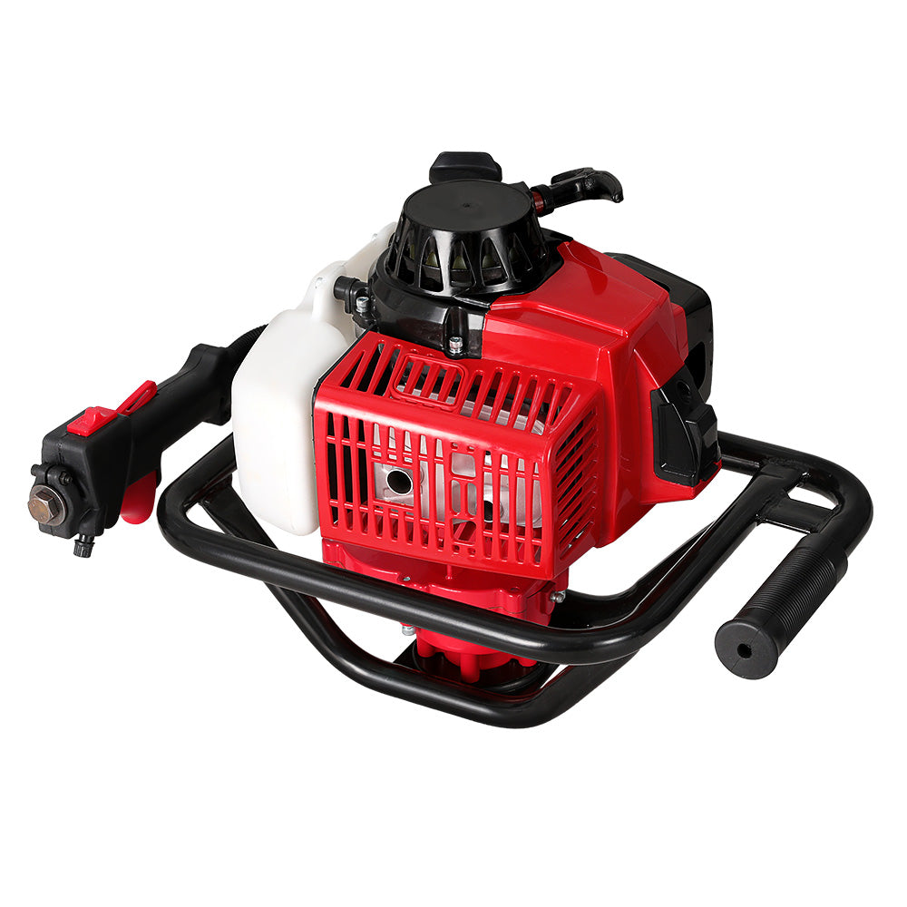 Giantz 92CC Petrol Post Hole Digger Motor Red