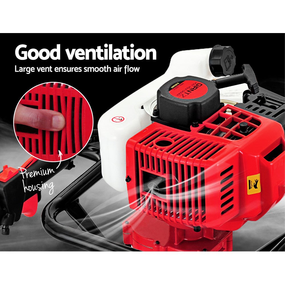 Giantz 92CC Petrol Post Hole Digger Motor Red