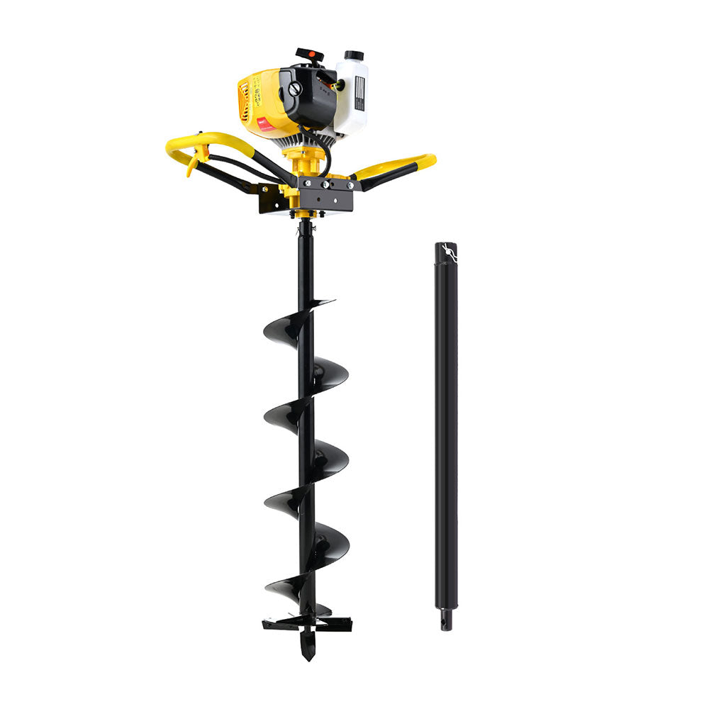 74cc Heavy-Duty Post Hole Digger Set, Anti-Vibration - Giantz