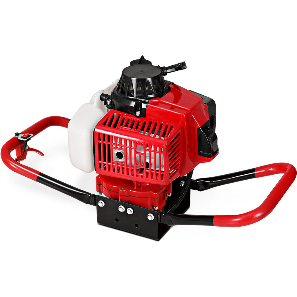 Giantz 80CC Petrol Post Hole Digger Motor Red