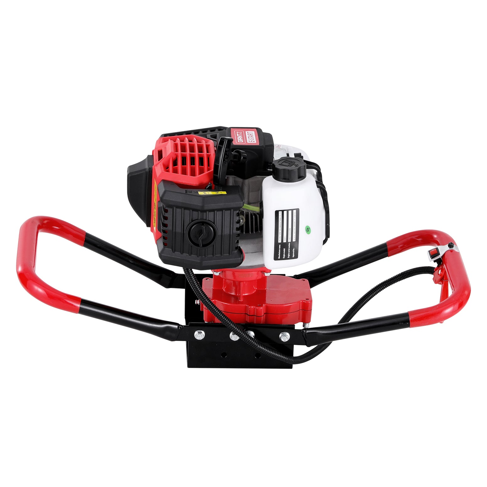 Giantz 65CC Post Hole Digger Motor Only Petrol Engine Red