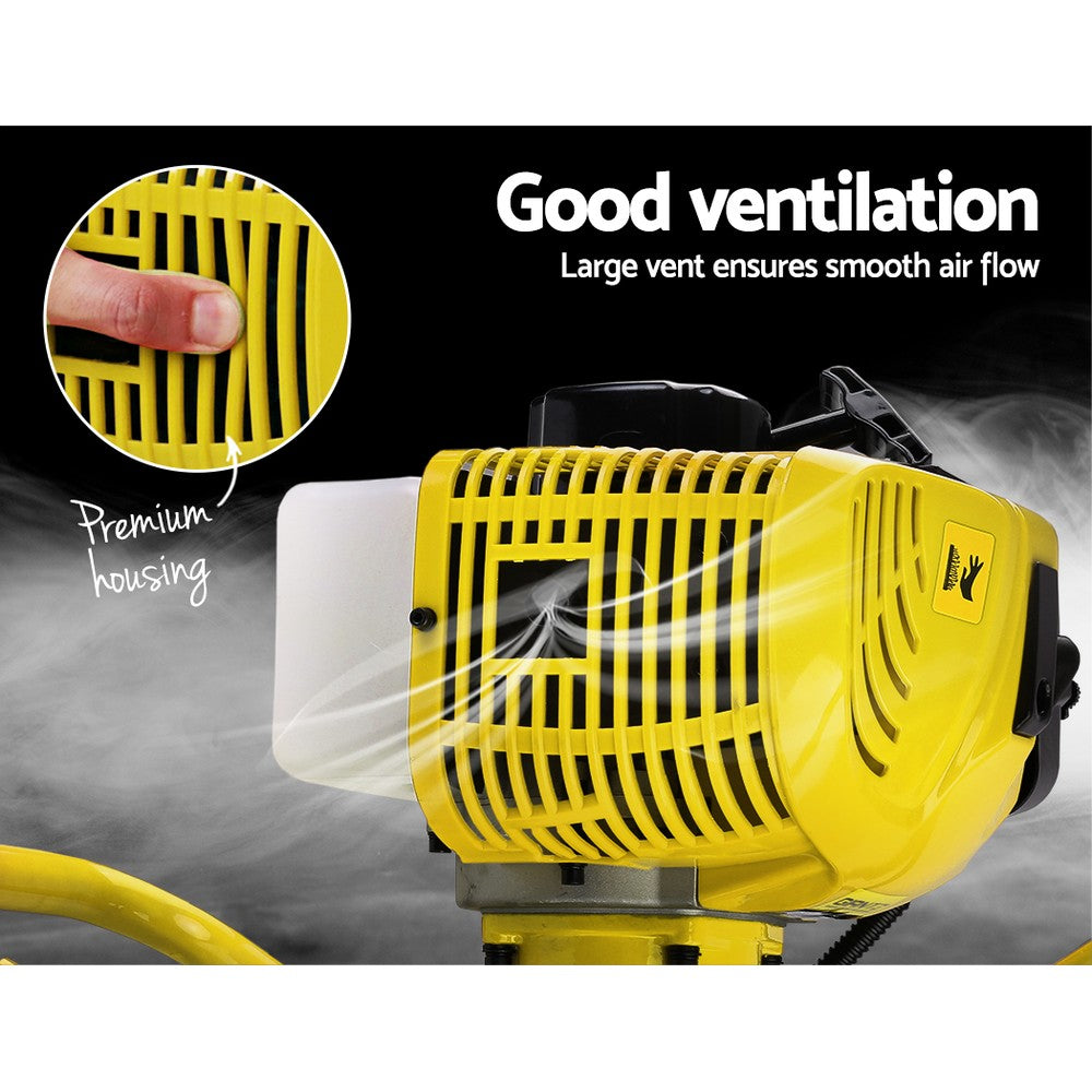 Giantz 80CC Petrol Post Hole Digger 200mm Drill Auger Extension