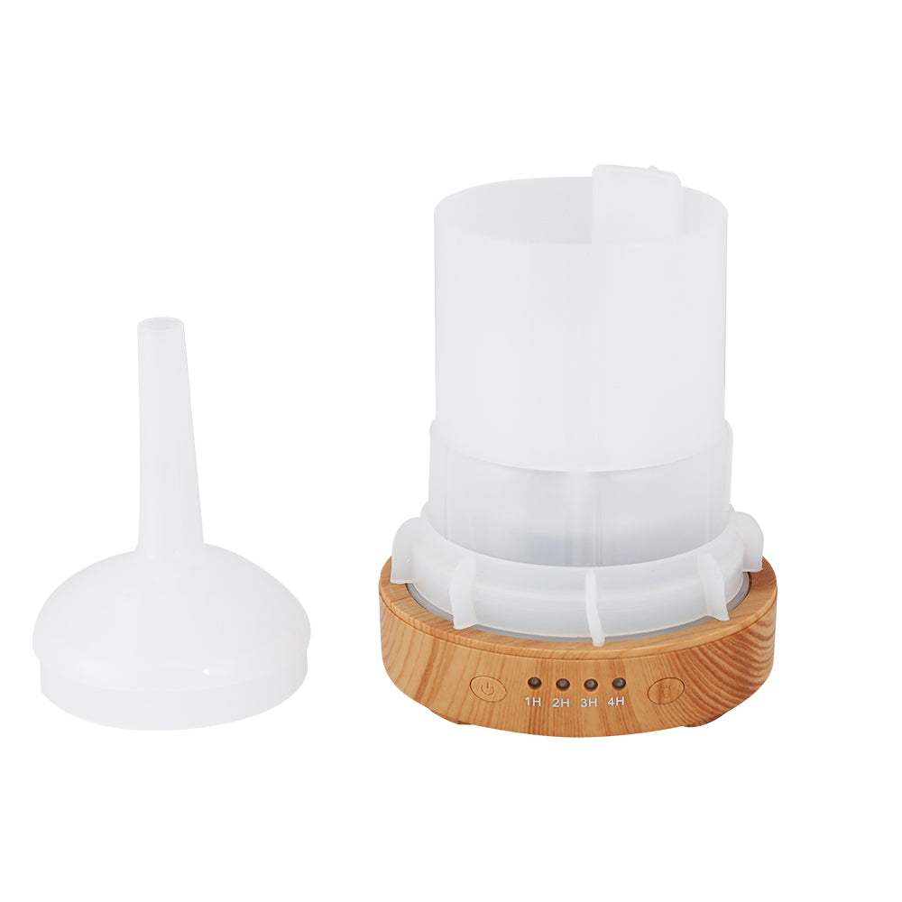 Devanti 100ml Aroma Diffuser 3D Light Wood Aromatherapy Humidifier
