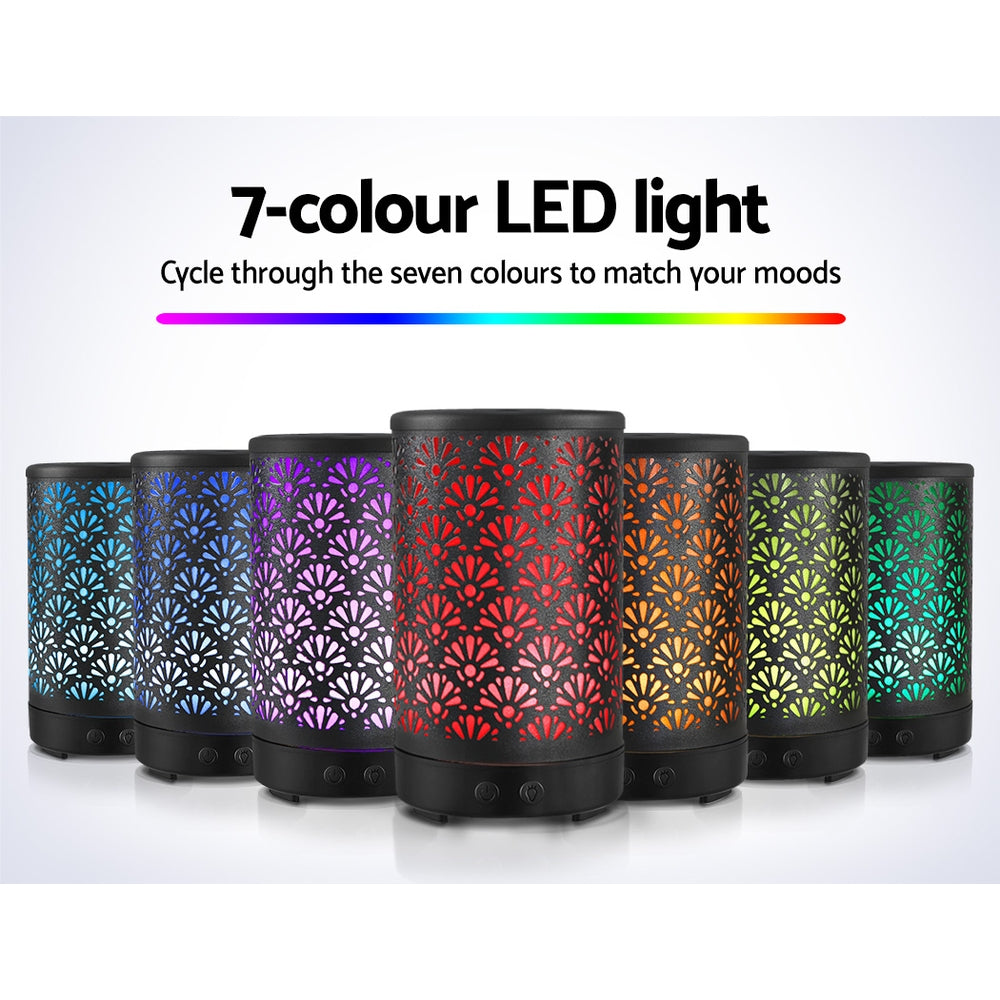 Devanti 100ml Aroma Diffuser Ultrasonic Black