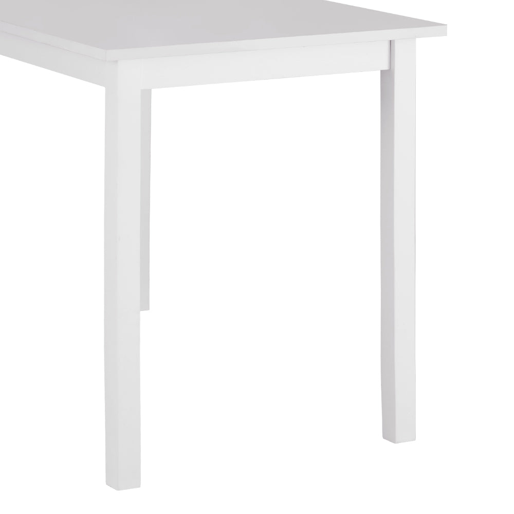 Kaye 4-Seater Dining Set White Table and Chairs