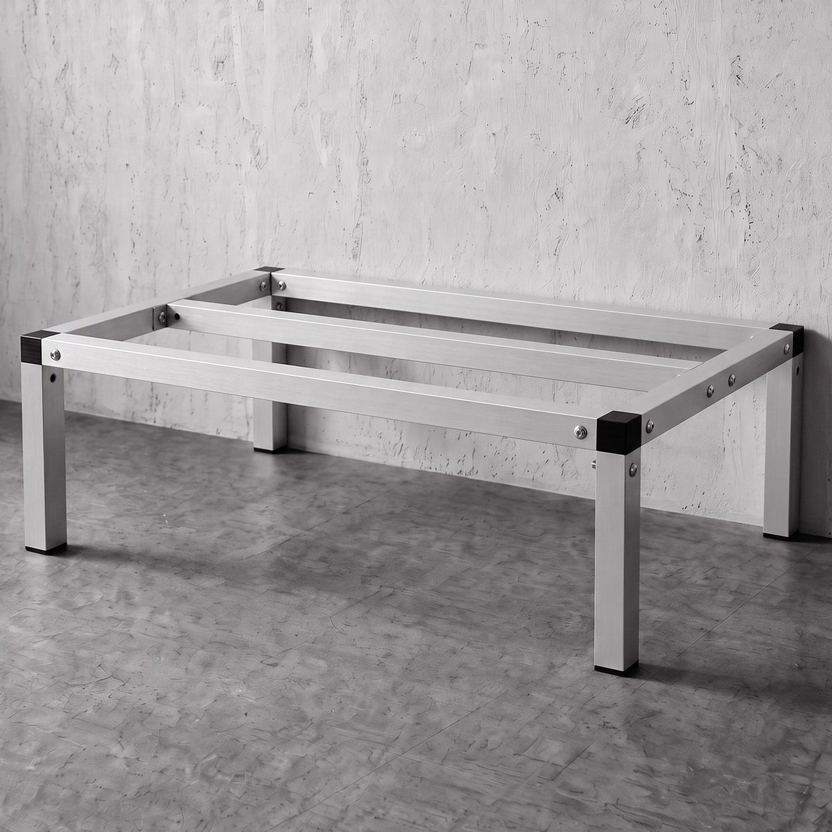 Giantz 61x36cm Aluminum Dunnage Rack Heavy Duty Kitchen Storage Platform