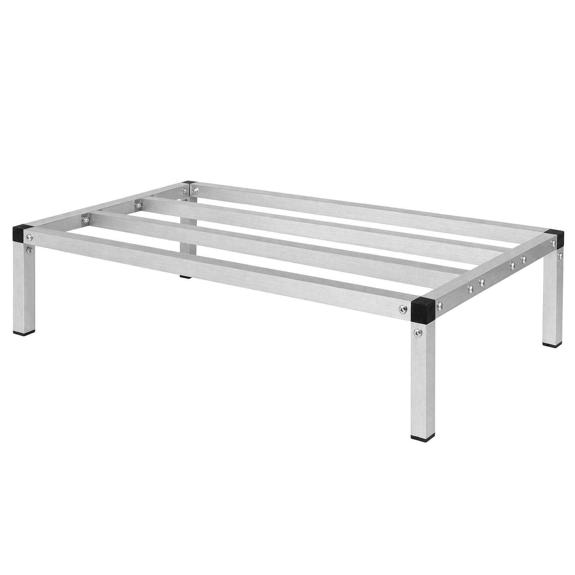 Giantz 91x51cm Aluminum Dunnage Rack Heavy Duty Kitchen Storage Platform