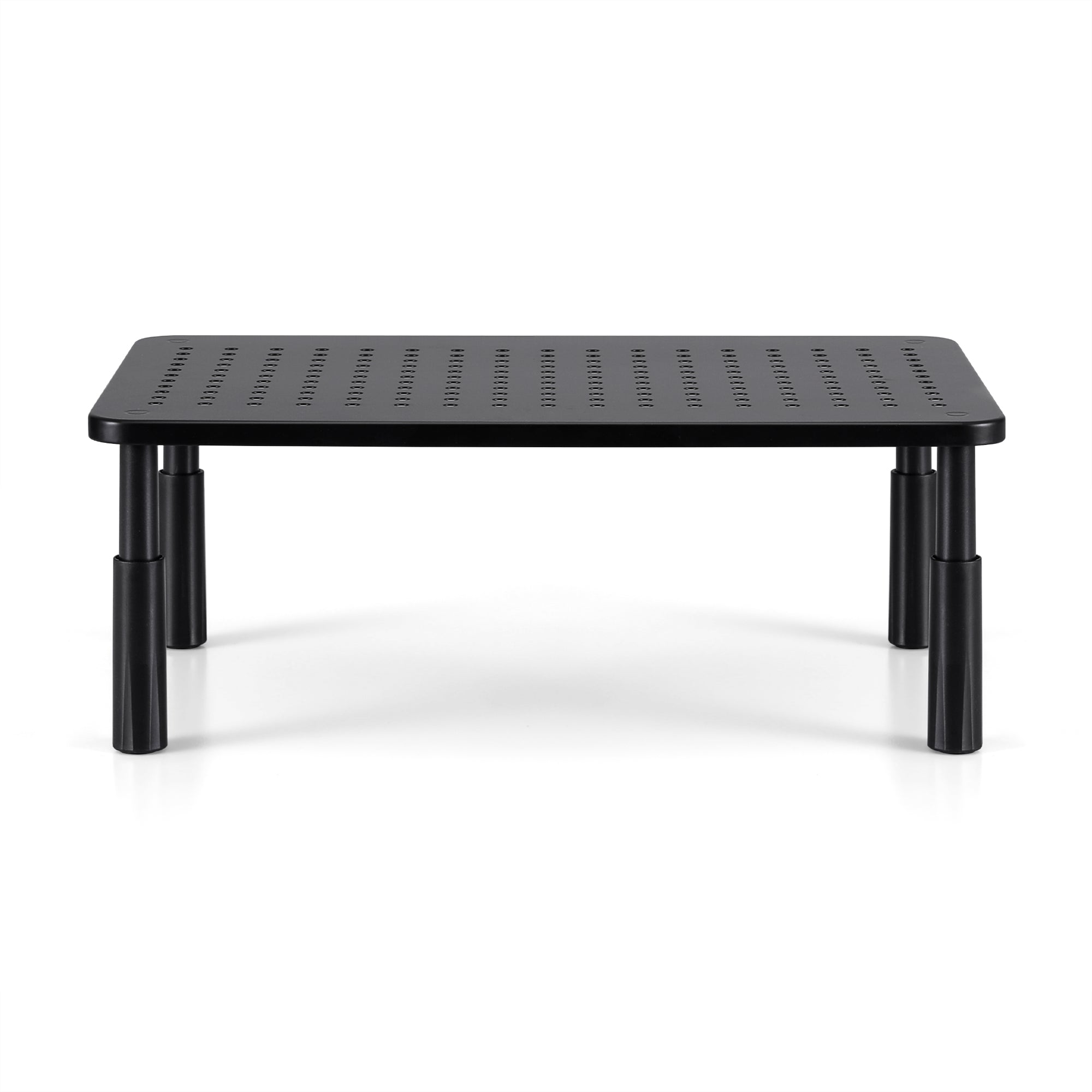 Artiss Monitor Stand Adjustable Riser For Computer Monitor And Laptop 3 Height Desk Organizer Black