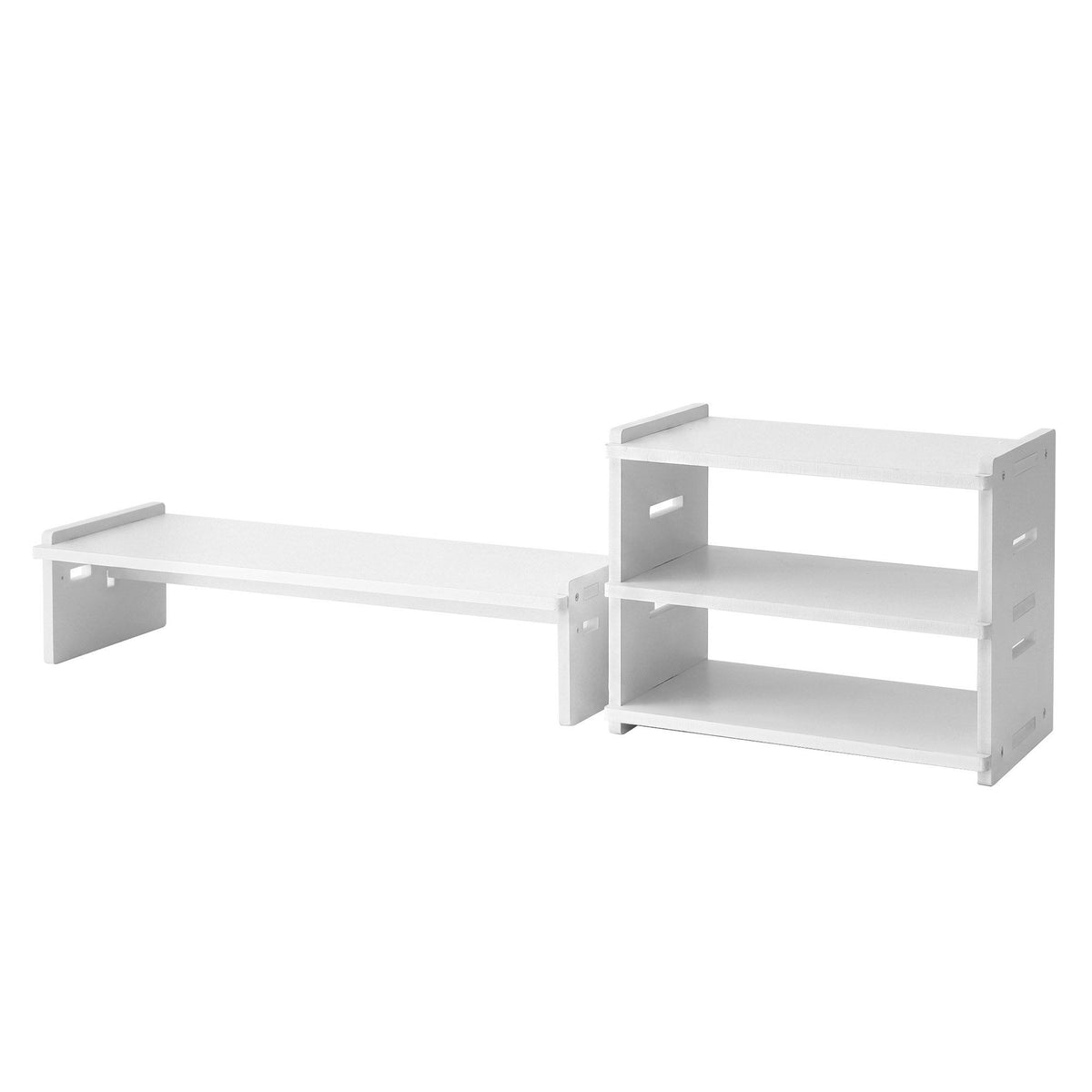 Artiss 2-in-1 Monitor Stand and 3-Tier Desk Organiser Set