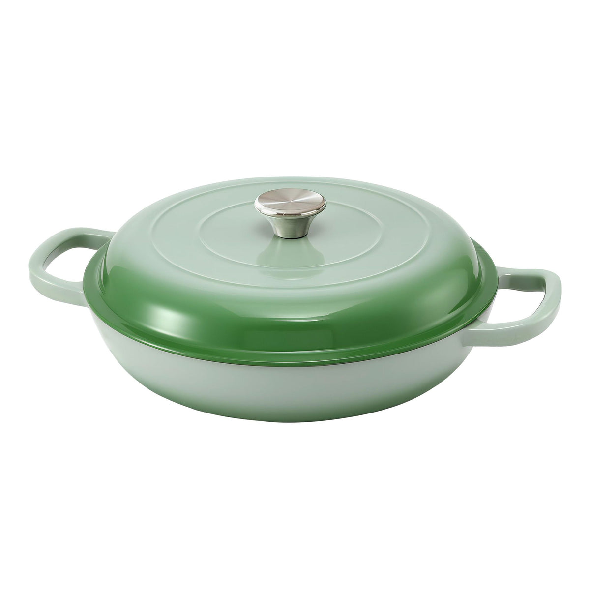 5-Star Chef 3.3L Enameled Cast Iron Dutch Oven with Lid
