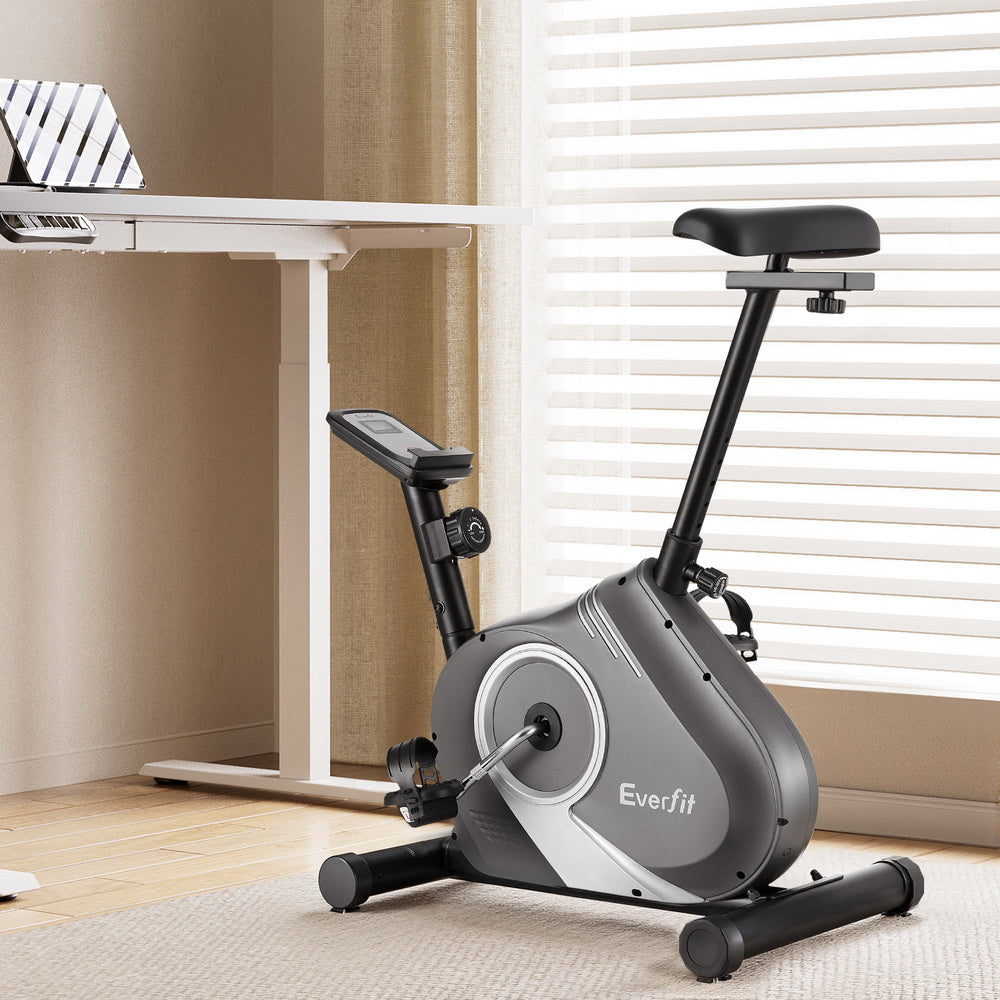 Everfit Under Desk Exercise Bike Magnetic Resistance 120kg Capacity