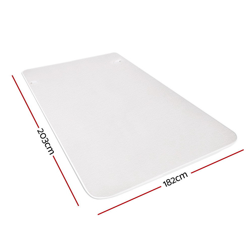 Giselle Queen Electric Blanket Fleecy White