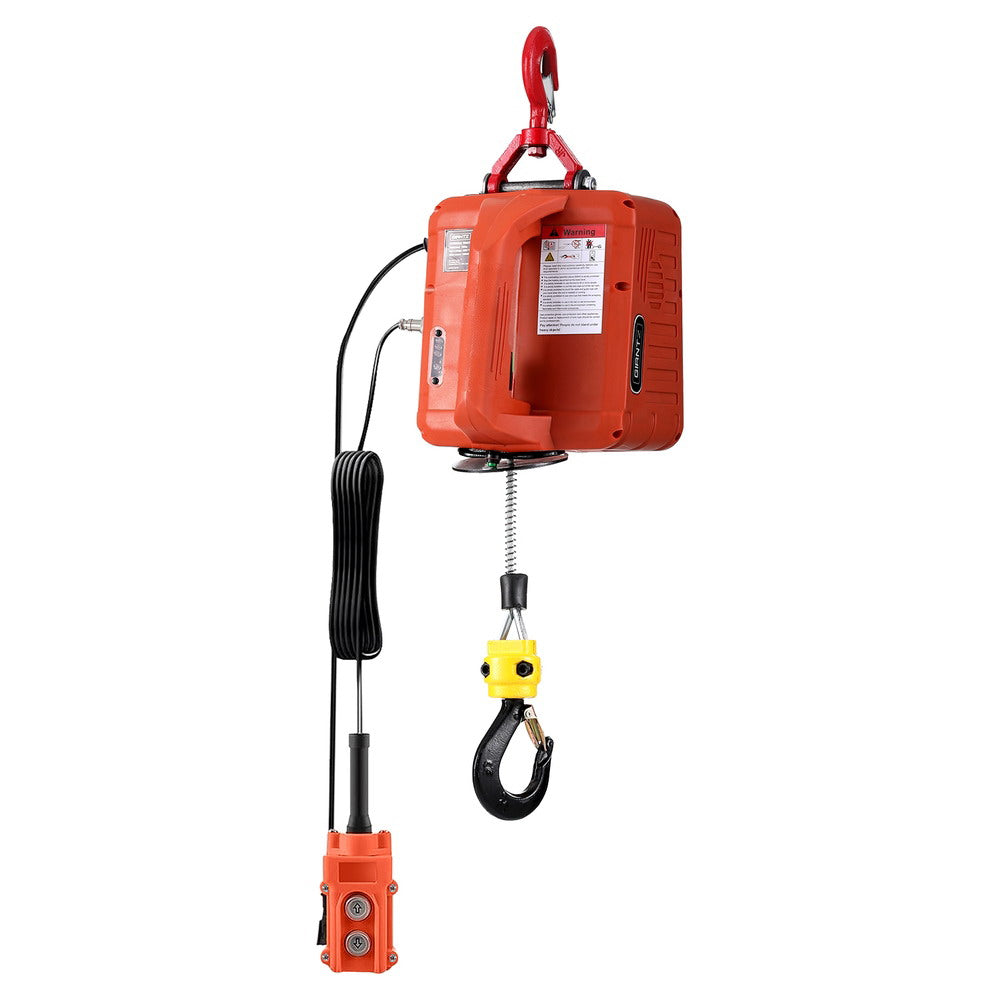 3-IN-1 Control 500KG Electric Hoist Winch 1500W - Giantz