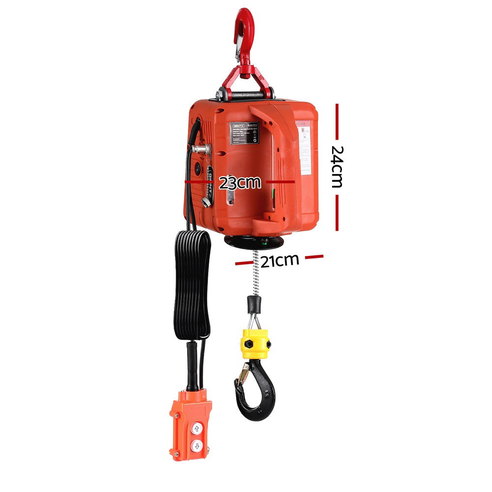 3-IN-1 Control 500KG Electric Hoist Winch 1500W - Giantz