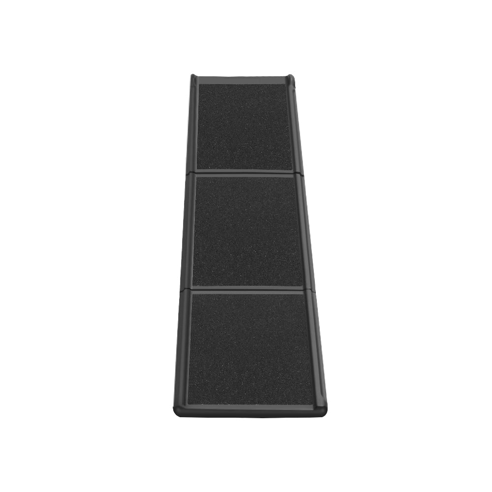 i.Pet Foldable Dog Ramp Adjustable Pet Stairs Black