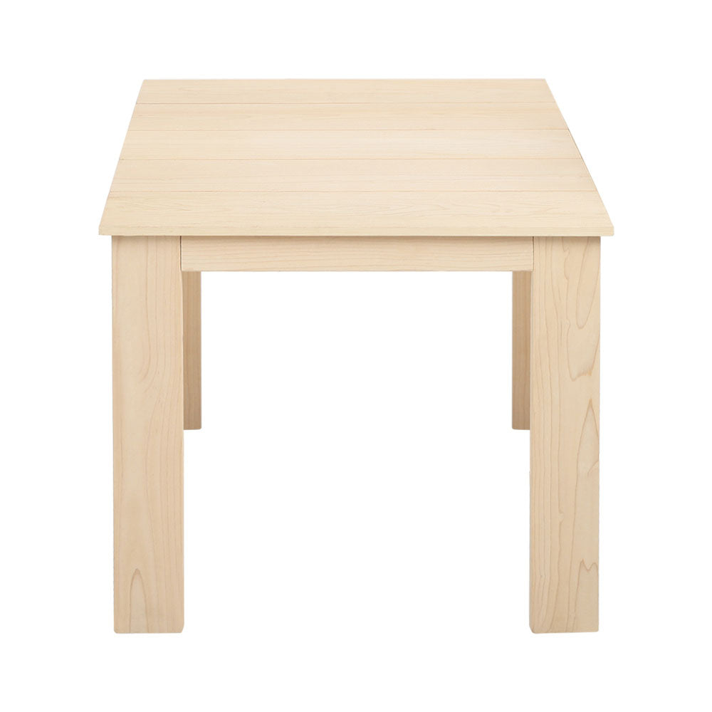 Gardeon Wooden Outdoor Side Table Natural