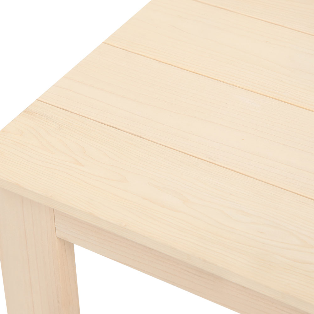 Gardeon Wooden Outdoor Side Table Natural