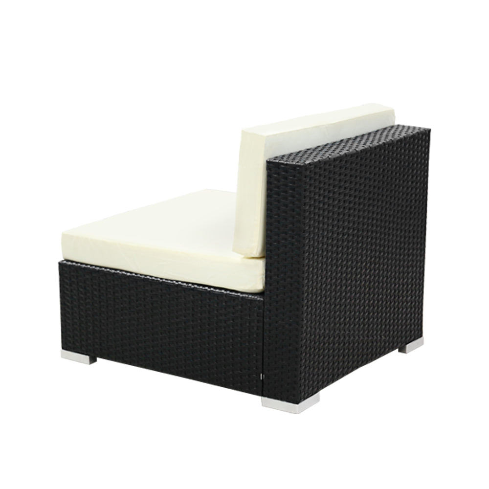 Gardeon Outdoor Sofa Set 2PC Wicker Rattan Garden Lounge Chairs