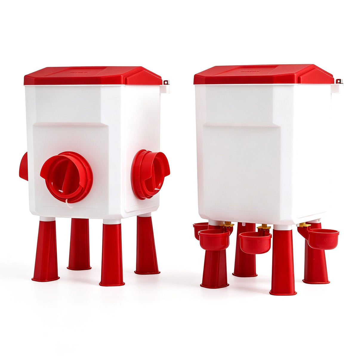 Giantz Chicken Feeder and Waterer Set 12kg 11L Poultry Drinker Kit