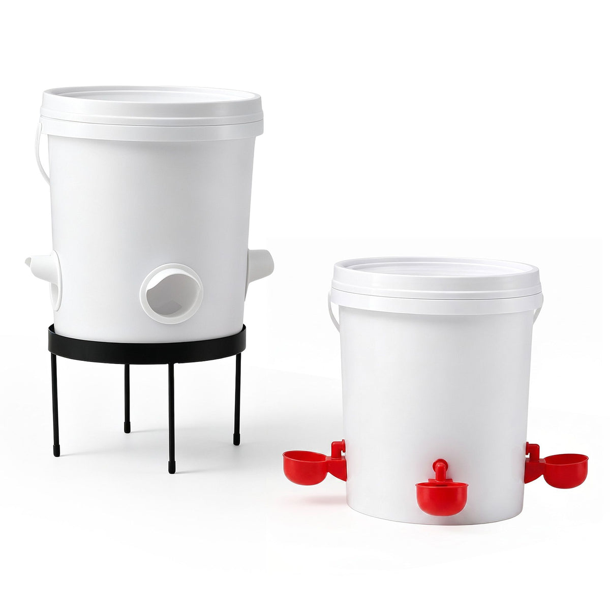 Giantz Chicken Feeder and Waterer Set 20L Automatic Poultry Dispenser