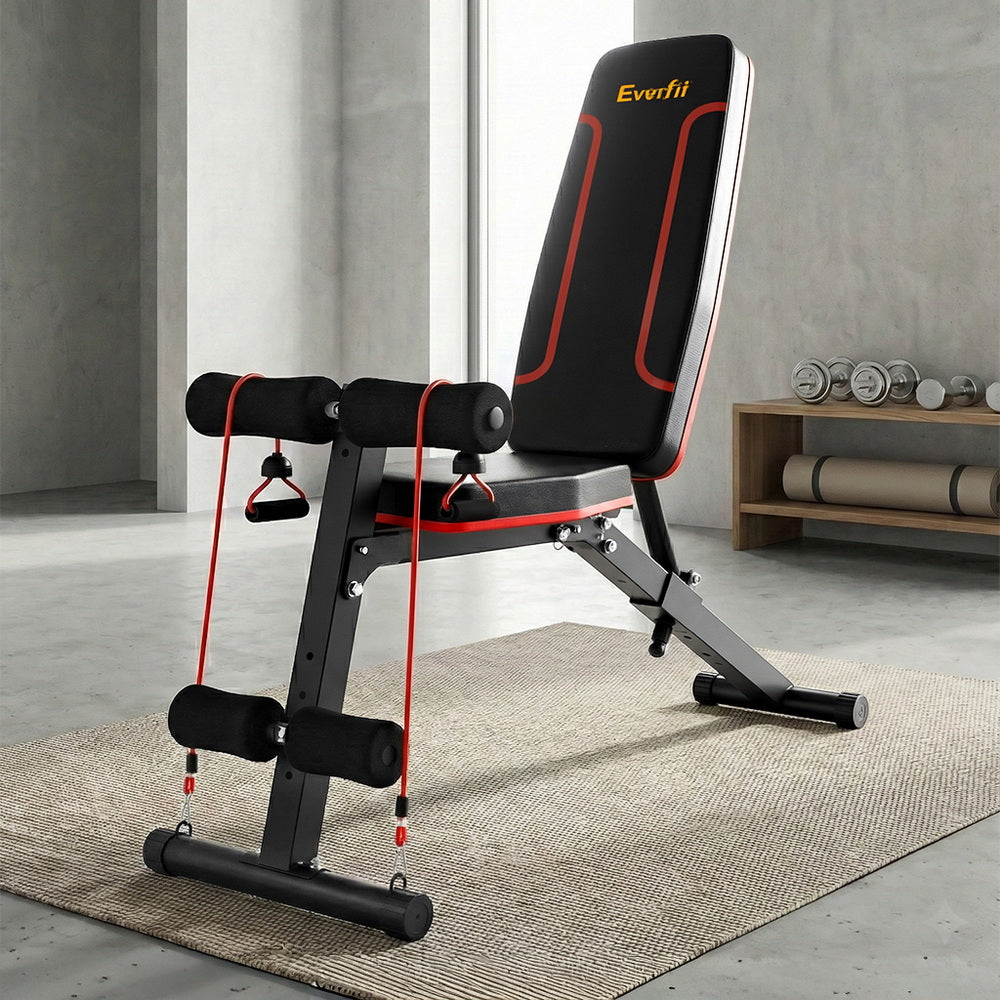 Everfit FID Adjustable Weight Bench, 150kg Capacity