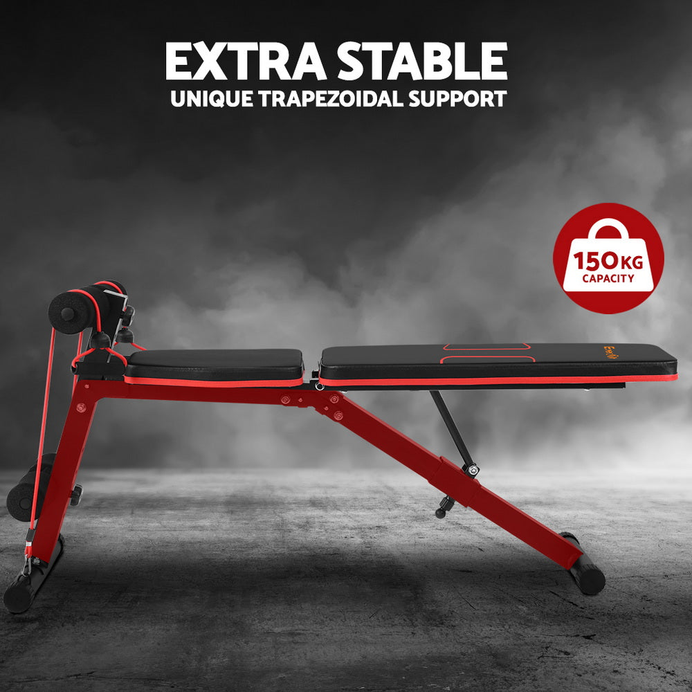 Everfit FID Adjustable Weight Bench, 150kg Capacity