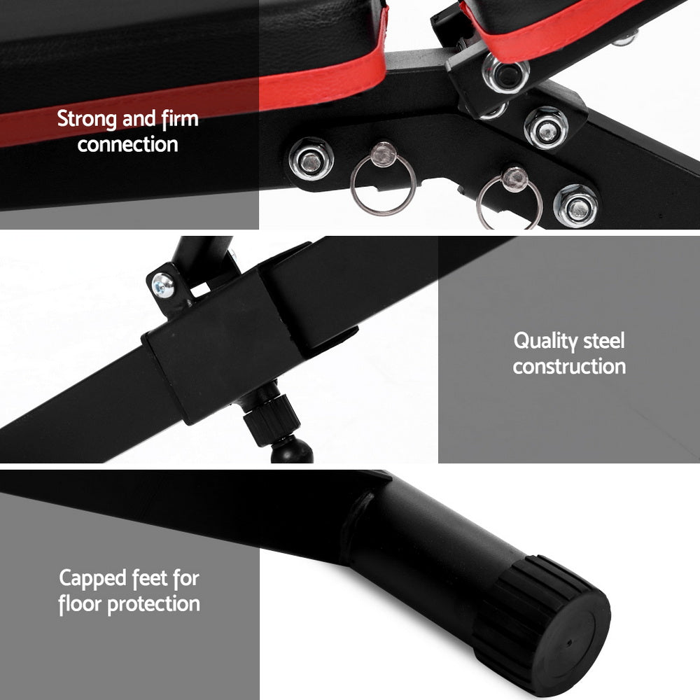 Everfit FID Adjustable Weight Bench, 150kg Capacity