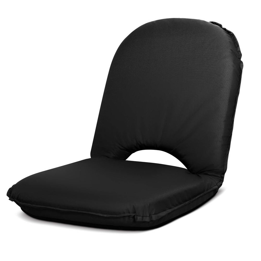Artiss Adjustable Floor Lounge Sofa Chair Black