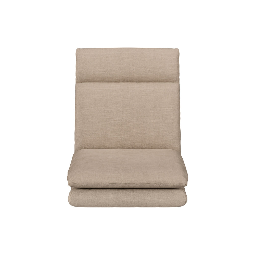 Artiss 1-Seater Floor Chair Sofa Linen Beige