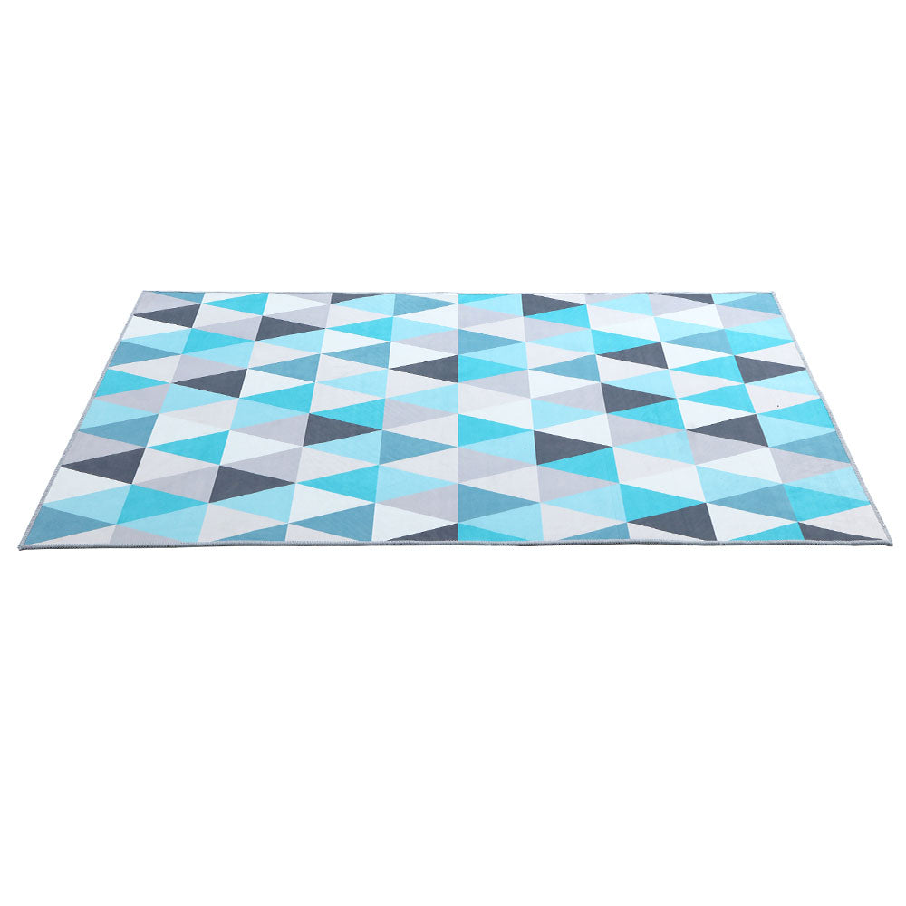 Tria Large Area Rug 200x290cm Soft Short Pile Modern