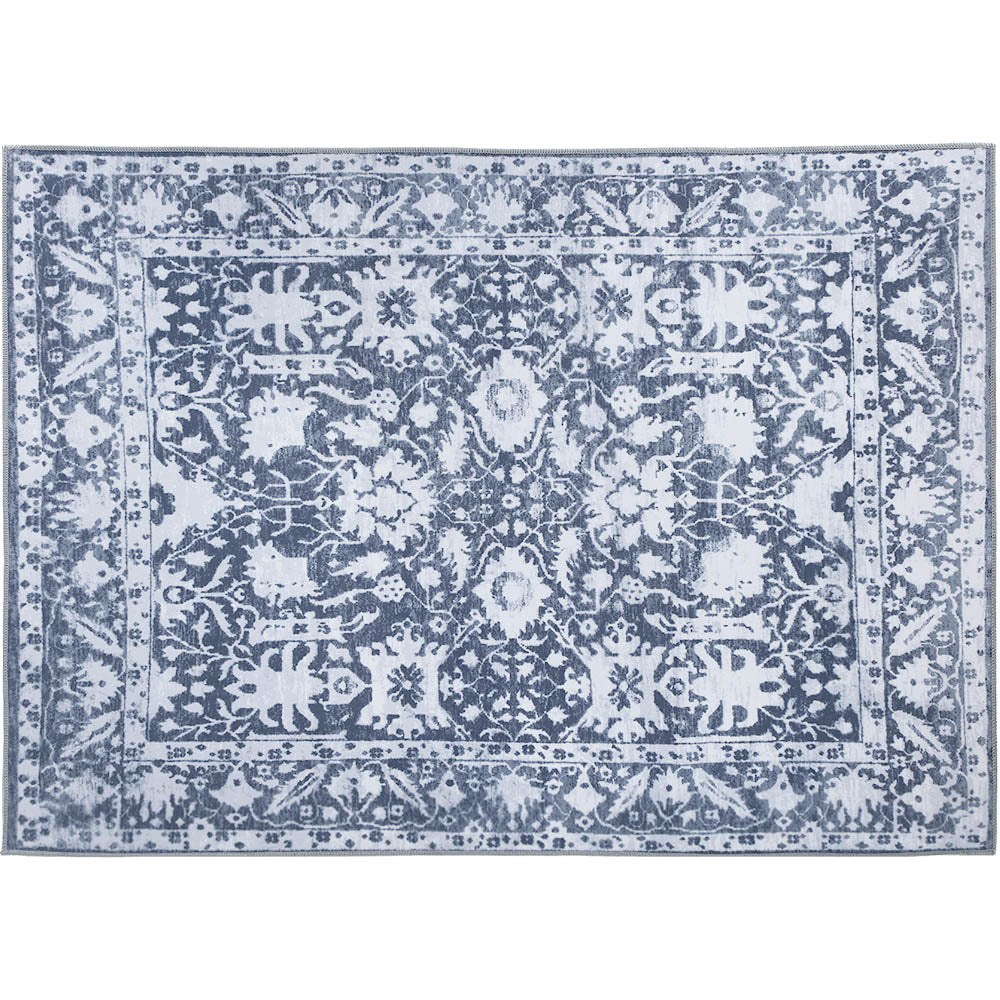 Fafi 160x230cm Large Modern Area Rug Soft Short Pile Blue