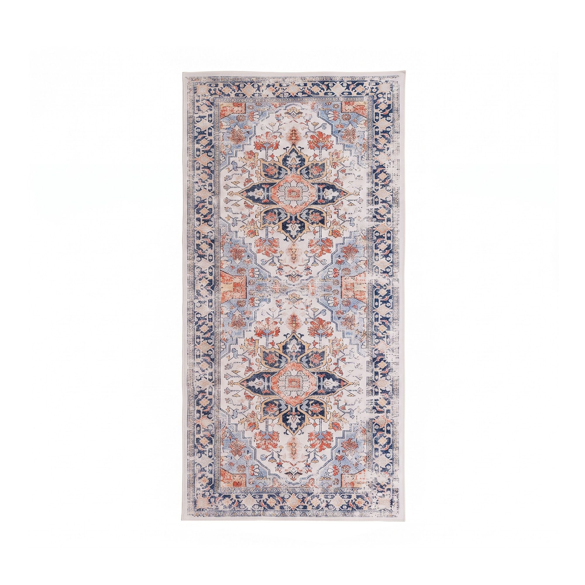 Artiss 60 x 120 cm Runner Rugs For Living Room No Heavy Rubber Crease-Free Foldable Design For Kitchen Entryway And Bedroom 100% Polyester Water-repellent Resistant Non-Shedding