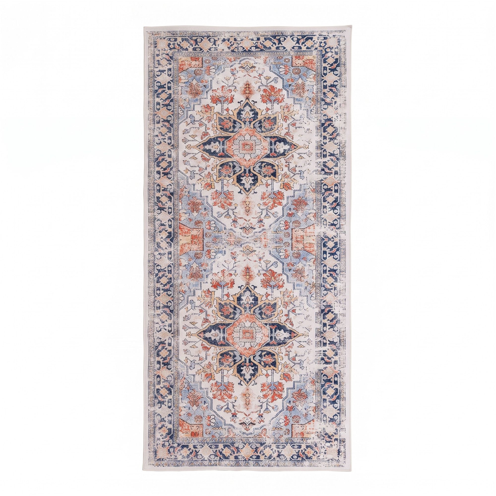 Artiss 80 x 180 cm Runner Rugs For Living Room No Heavy Rubber Crease-Free Foldable Design For Kitchen Entryway And Bedroom 100% Polyester Water-repellent Resistant Non-Shedding