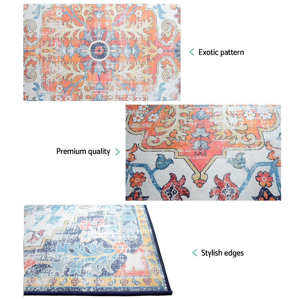 Yasmin 160x230cm Area Rug Short Pile Modern Persian Style