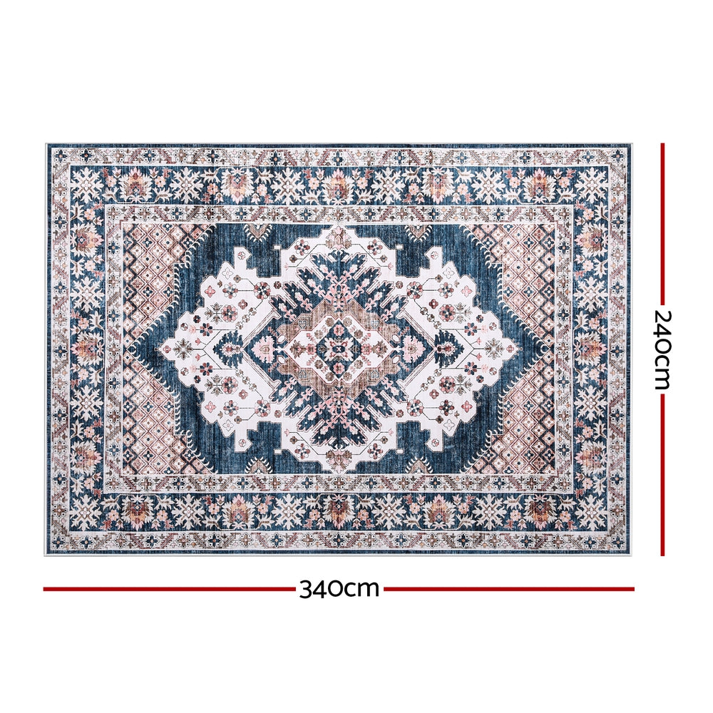 Artiss Floor Rug 240x340cm Large Washable Persian Area Rug Living Room Carpet