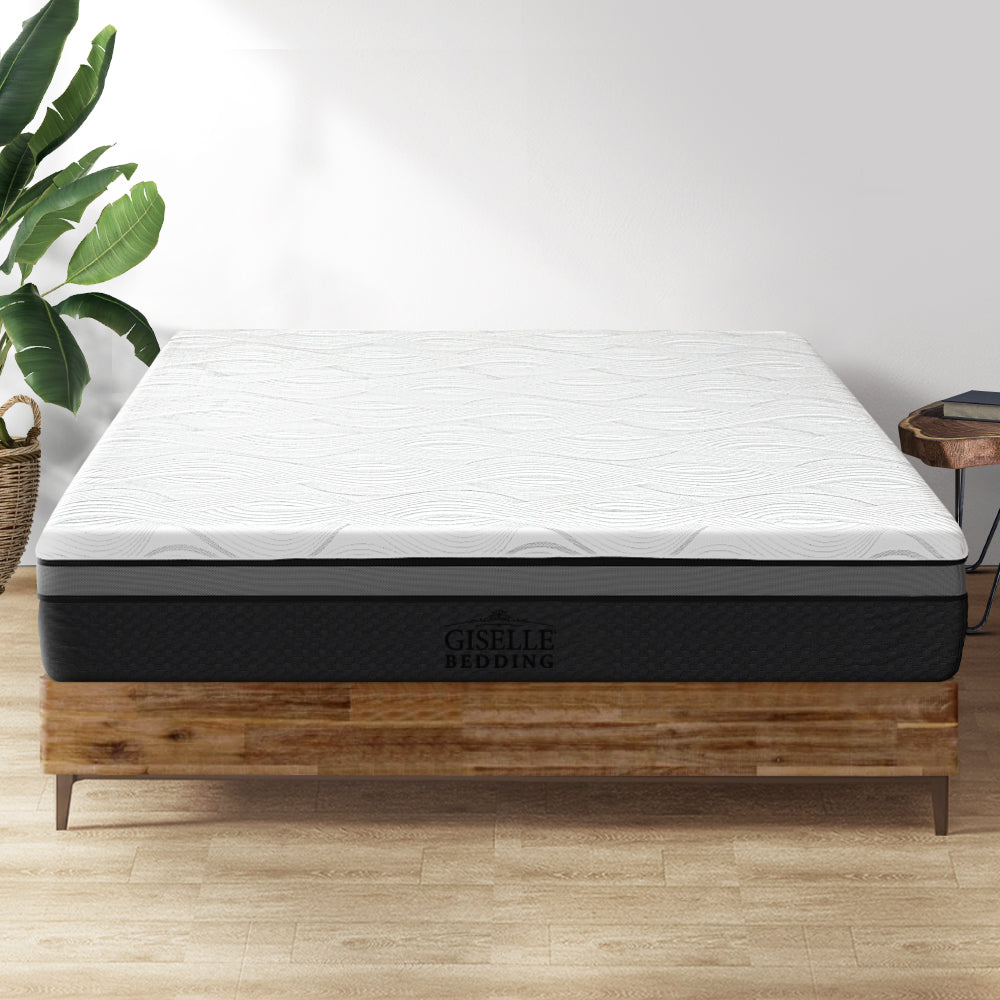Belle Queen Memory Foam Mattress Cool Gel 25cm