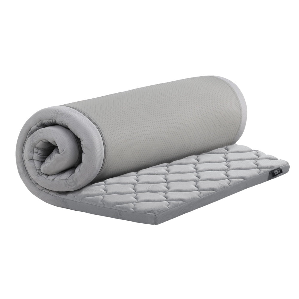 Giselle Single Foldable Mattress Camping Mat Grey