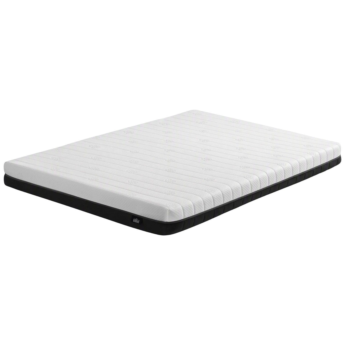 Giselle 18cm Double Memory Foam Mattress Dual Feel Reversible Charcoal Foam