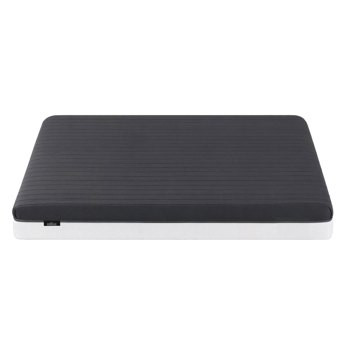 Giselle 18cm King Memory Foam Mattress Dual Feel Reversible Charcoal Foam