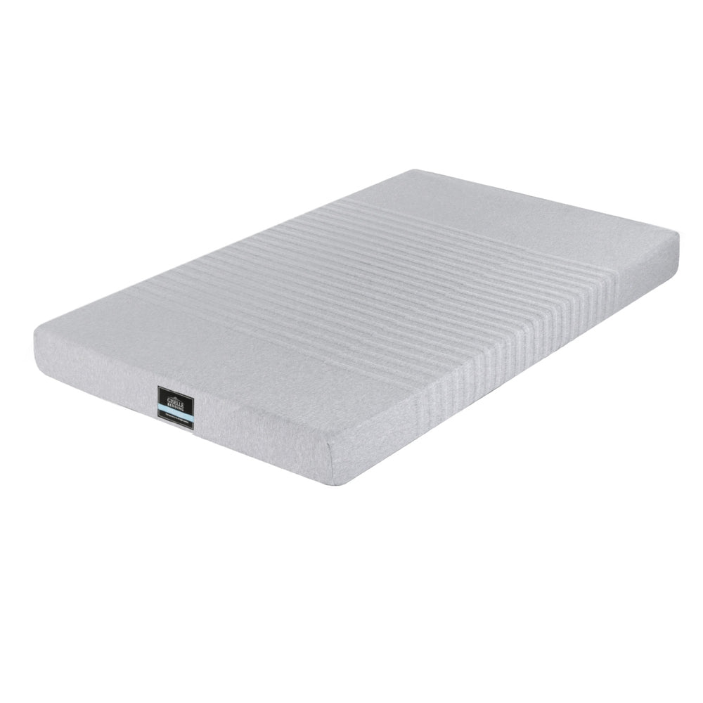 NOBLE King Single Mattress Cool Gel Memory Foam Charcoal Bamboo Cover