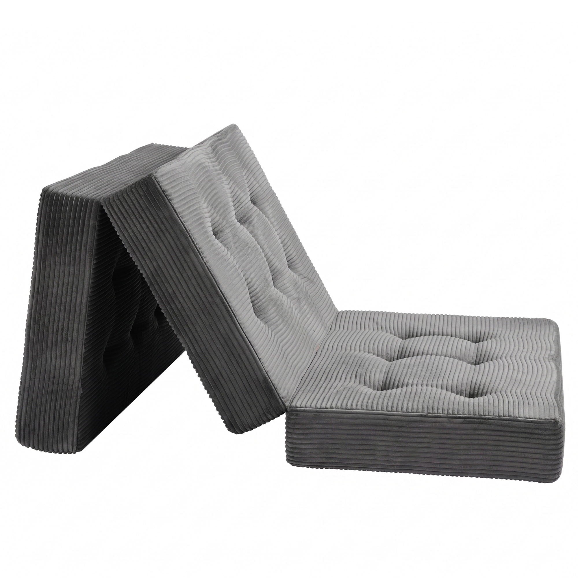 Giselle Single Folding Mattress 15cm Foldable Foam Portable Guest Sofa Bed Camping Mat