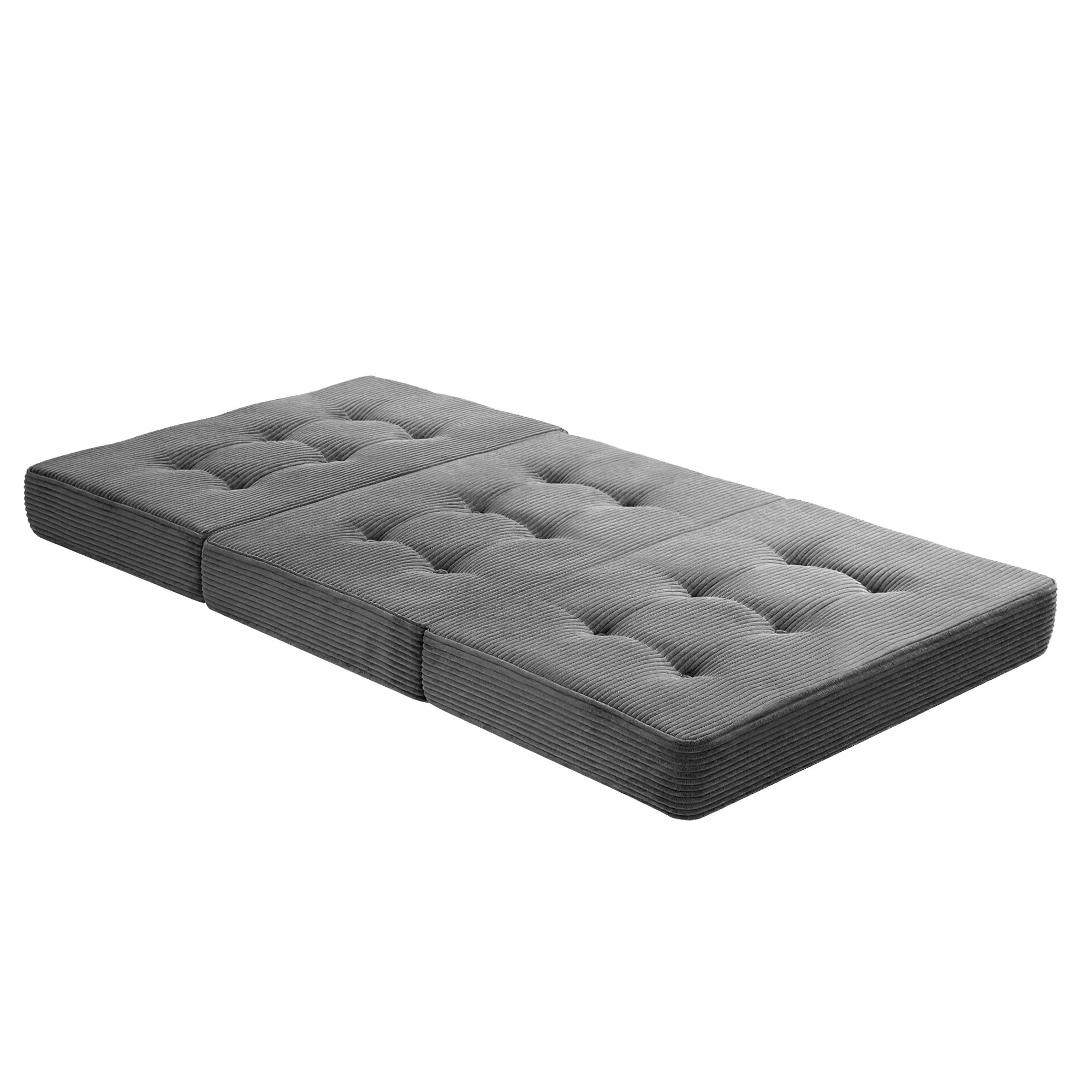 Giselle Single Folding Mattress 15cm Foldable Foam Portable Guest Sofa Bed Camping Mat