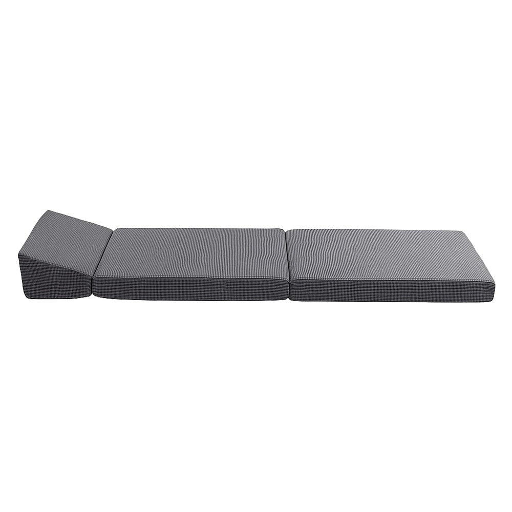 Giselle Trifold Sofa Bed Mattress Grey