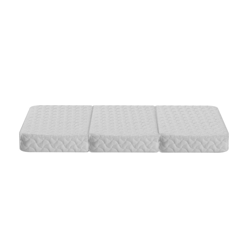 Giselle Baby Foldable Foam Cot Mattress White
