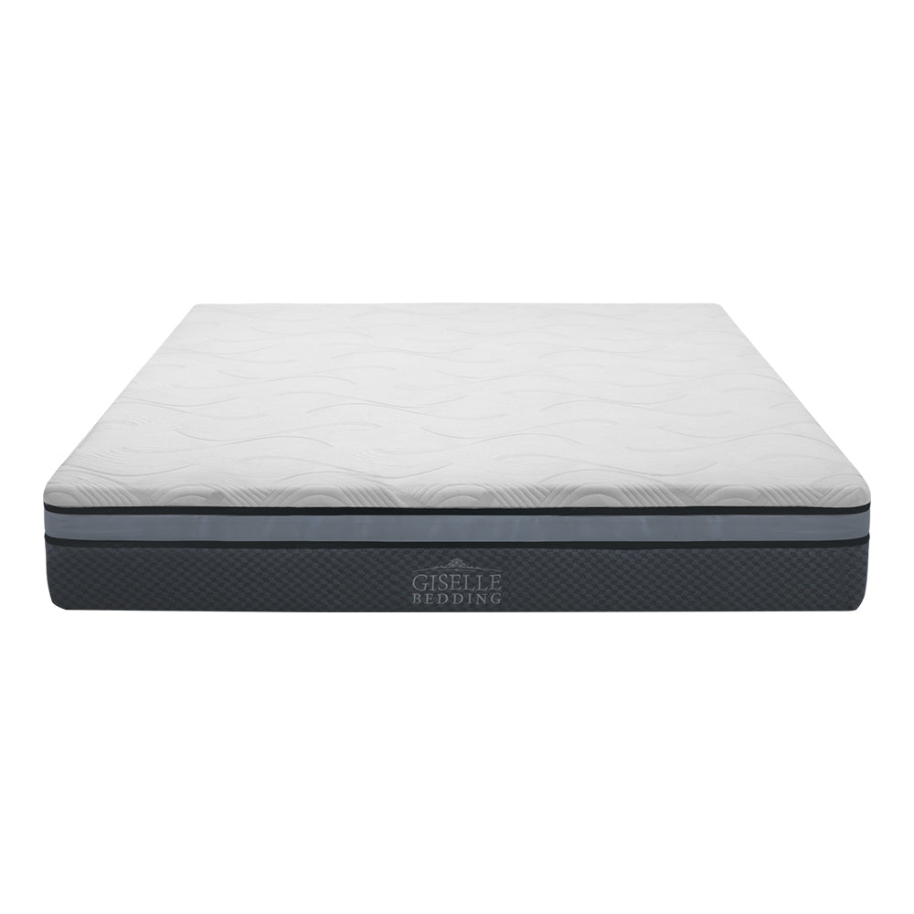 Belle King Single Mattress Cool Gel Memory Foam 25cm